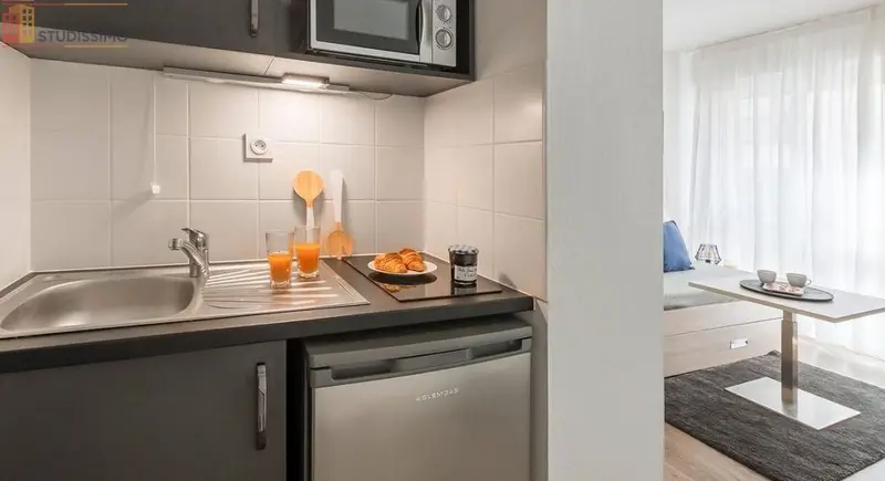 Studio meublé 18m² Brest 29200 - Lumineux - Photo 2