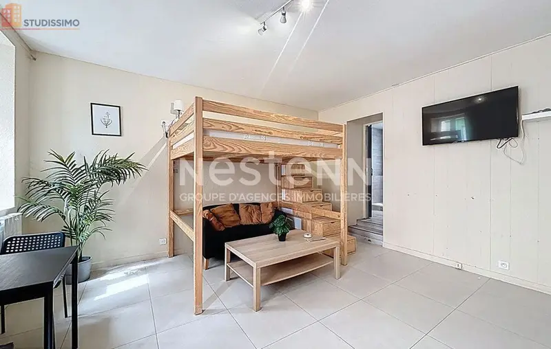 Studio 27m² Brest 29200 - Meublé, DPE D - Photo 11