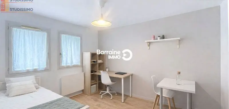 Studio meublé 19m² Brest 29200 - Lumineux - Photo 9