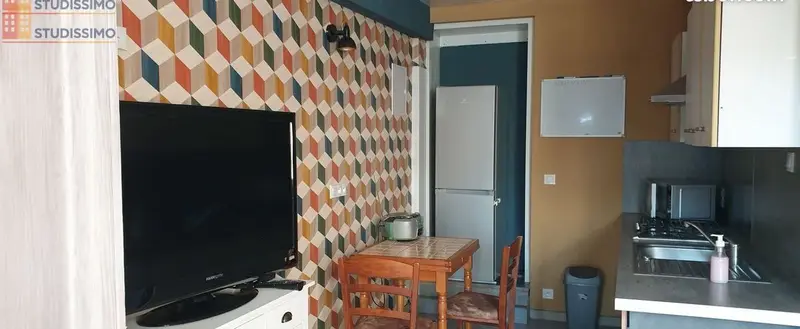 Studio meublé 26m² Pont-Aven 29930 - Meublé, DPE F - Photo 3