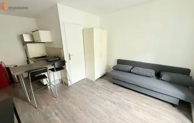 Studio meublé 18m² Brest 29200 - Meublé, DPE D - Photo 2