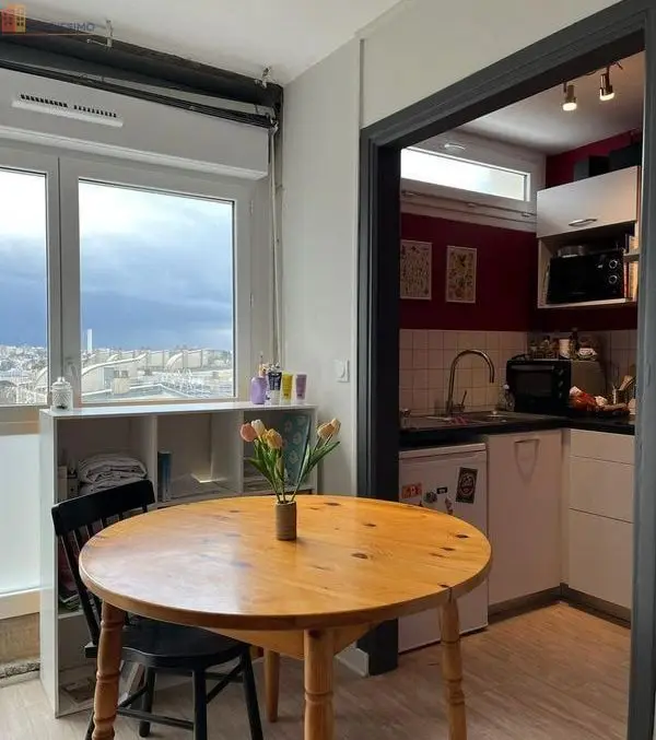 Studio 25m² Brest 29200 - Meublé, étage élevé - Photo 3