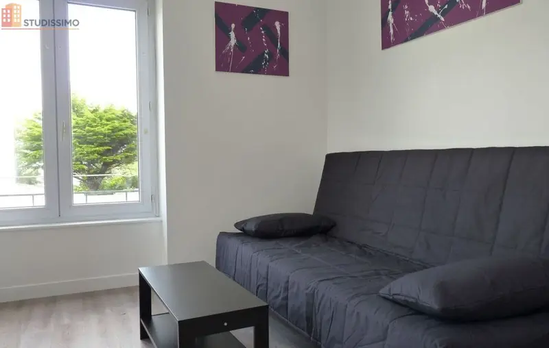 Studio meublé 18m² Brest centre - Wifi, machine à laver sèche-linge - Photo 10