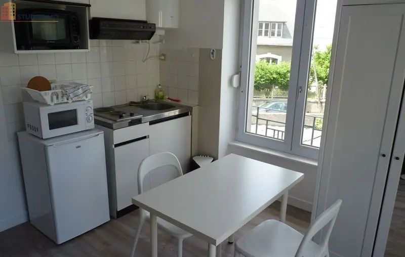Studio meublé 18m² Brest centre - Wifi, machine à laver sèche-linge - Photo 5