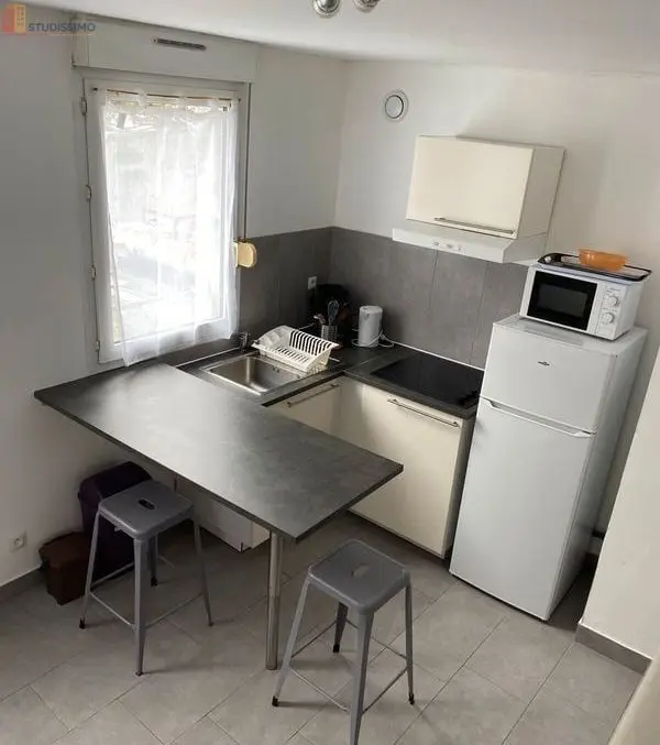 Studio meublé 23m² Brest Kérinou - Meublé, 1er étage - Photo 1