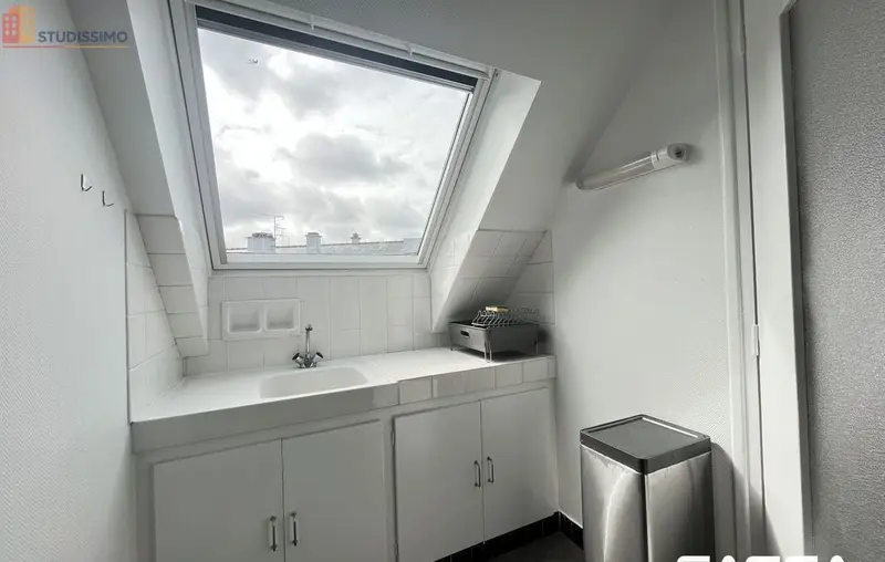 Studio 33m² Quimper - Meublé, dernier étage - Photo 11