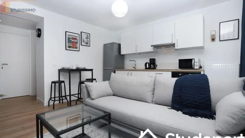 Studio meublé 11m² Brest 29200 - Meublé, DPE A - Photo 9