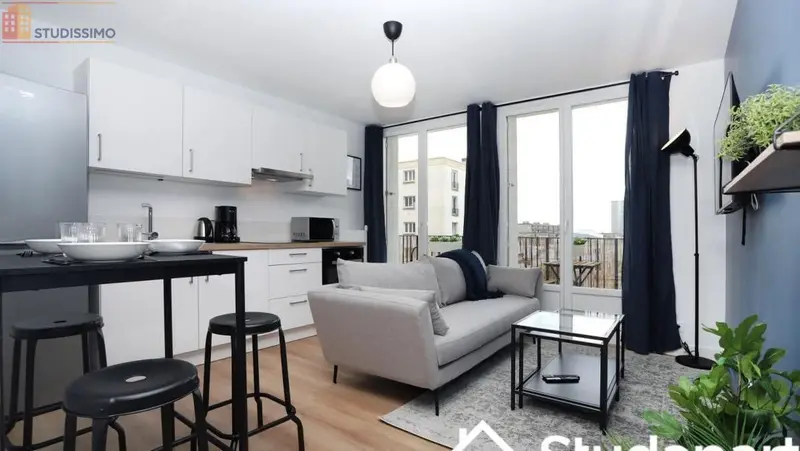 Studio meublé 11m² Brest 29200 - Meublé, DPE A - Photo 6