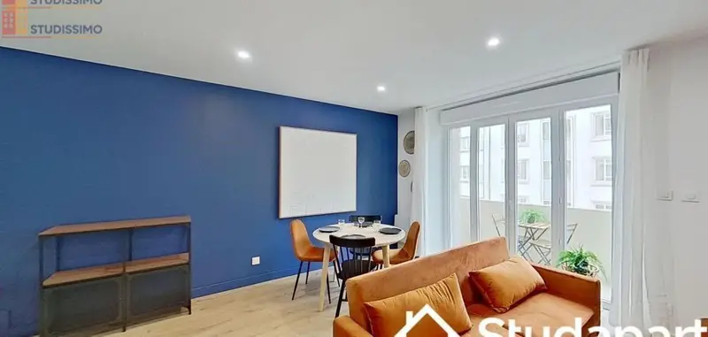 Studio meublé 12m² Brest 29200 - DPE A, calme - Photo 12