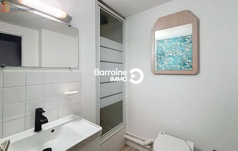 Studio meublé 26m² Brest 29200 - Dernier étage, lumineux - Photo 22