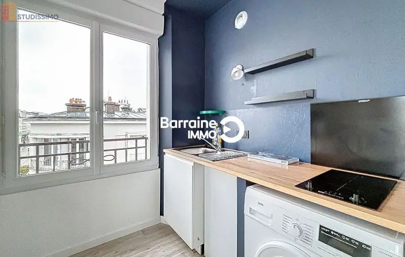 Studio meublé 26m² Brest 29200 - Dernier étage, lumineux - Photo 14