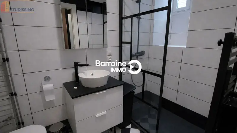 Studio 35m² Morlaix - Étage élevé, lumineux - Photo 1