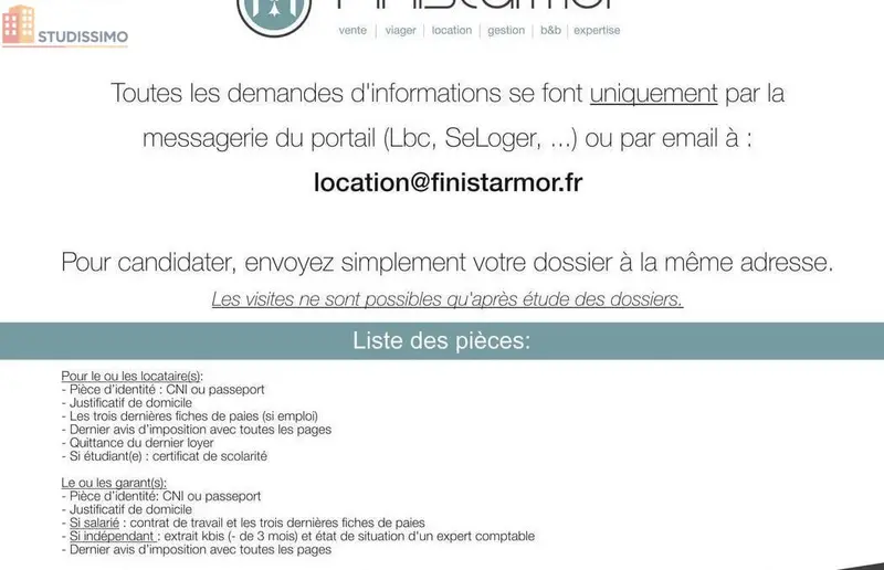 Studio meublé 18m² Brest 29200 - Meublé, lumineux - Photo 1
