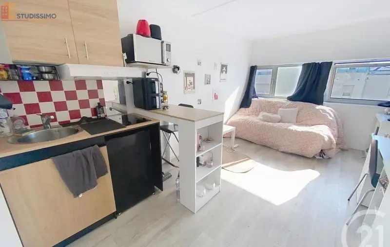Studio meublé 18m² Brest 29200 - 5e étage, lumineux - Photo 10
