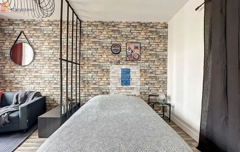 Studio meublé 25m² Brest 29200 - Meublé, DPE D - Photo 13