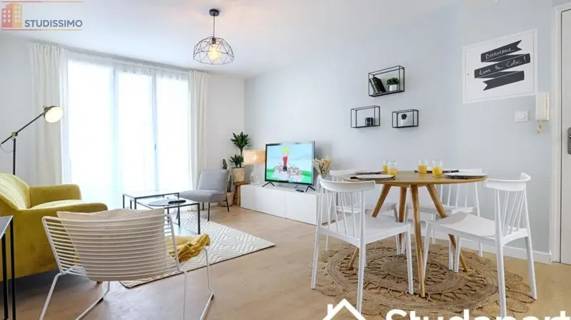 Studio 11m² Brest 29200 - Meublé, DPE A - Photo 4