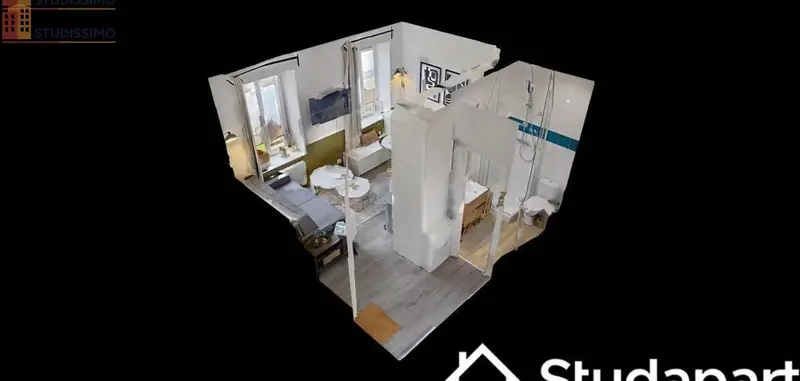 Studio meublé 13m² Brest 29200 - Meublé, DPE A - Photo 16