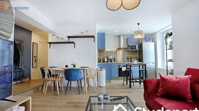 Studio meublé 11m² Brest 29200 - Meublé, DPE A - Photo 15