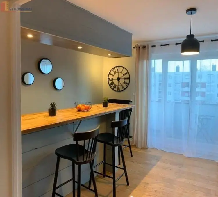 Studio 11m² Brest 29200 - Meublé, étage 4 - Photo 2