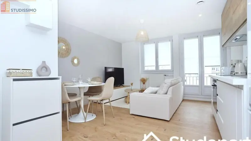 Studio meublé 10m² Brest 29200 - Meublé, DPE A - Photo 9