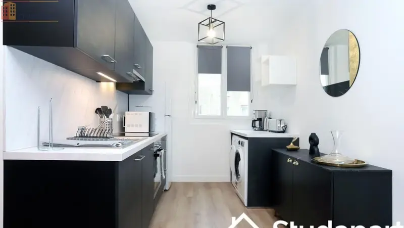 Studio meublé 11m² Brest 29200 - Meublé, DPE A - Photo 3