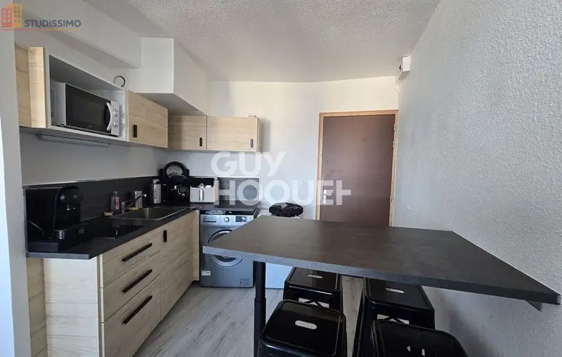 Studio meublé 23m² Brest 29200 - Meublé, DPE D - Photo 4