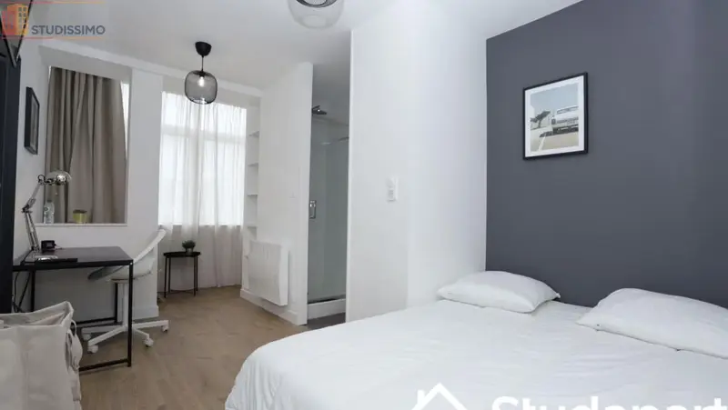 Studio meublé 13m² Brest 29200 - Lumineux - Photo 2