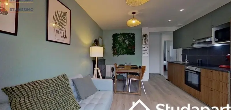 Studio 55m² Brest 29200 - Meublé, DPE A - Photo 2