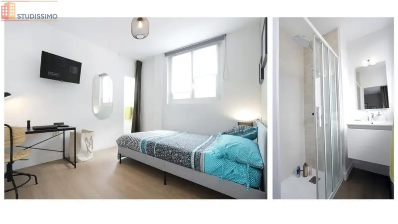 Studio meublé 14m² Brest 29200 - Lumineux - Photo 3
