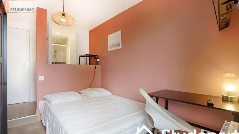 Studio meublé 11m² Brest 29200 - Meublé, DPE A - Photo 2