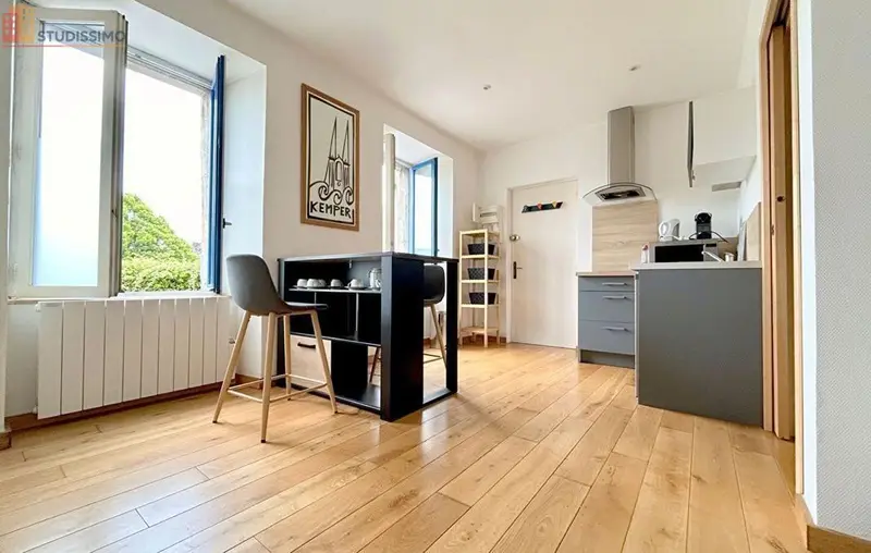 Studio meublé 20m² Quimper - Calme, lumineux - Photo 4