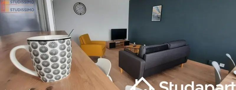 Studio meublé 12m² Brest 29200 - Meublé, DPE A - Photo 19