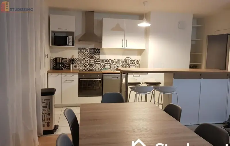 Studio meublé 12m² Brest 29200 - Meublé, DPE A - Photo 10
