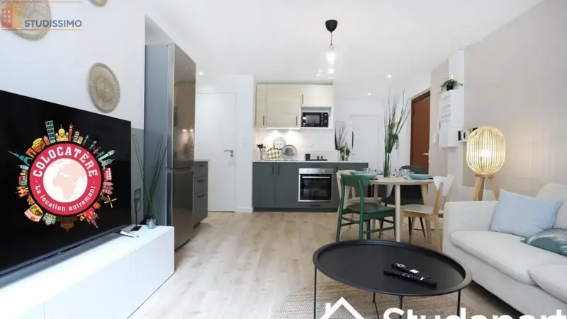 Studio meublé 11m² Brest 29200 - Meublé, DPE A - Photo 5