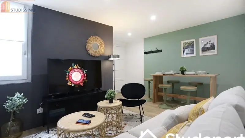 Studio meublé 12m² Brest 29200 - Meublé, DPE A - Photo 10