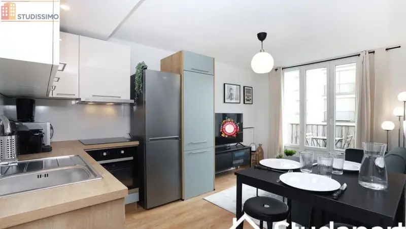 Studio meublé 11m² Brest 29200 - Meublé, DPE A - Photo 6