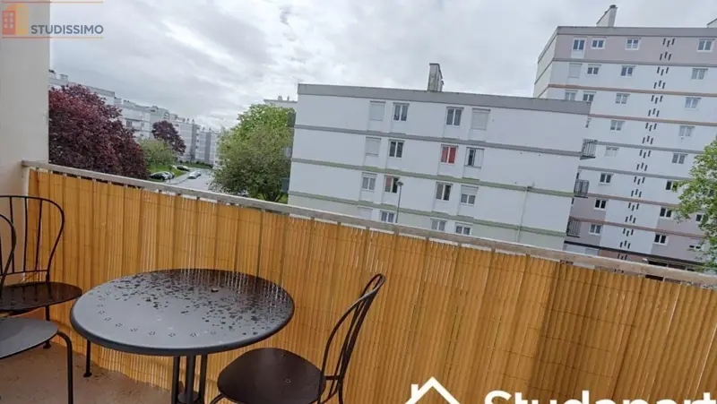 Studio meublé 11m² Brest 29200 - Meublé, DPE A - Photo 2