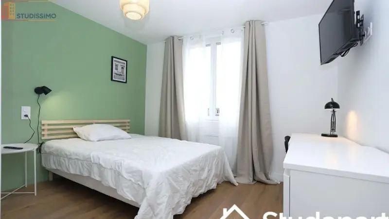 Studio meublé 11m² Brest 29200 - Meublé, DPE A - Photo 1