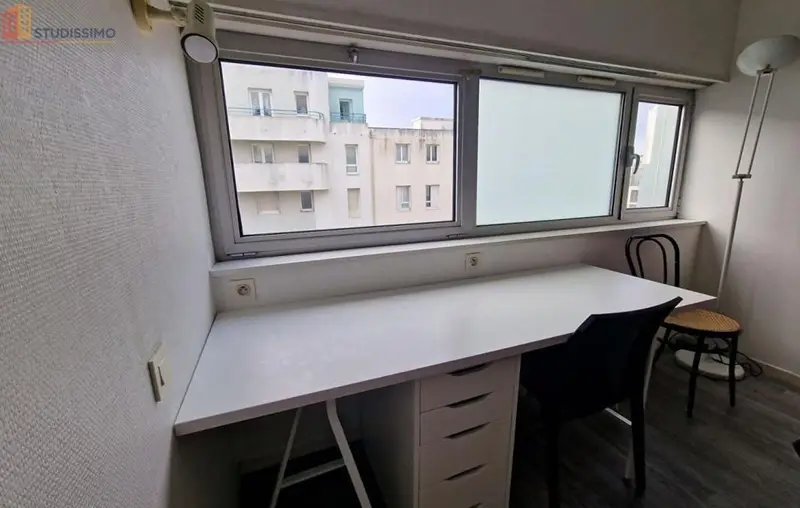 Studio 18m² Brest 29200 - Meublé, 4e étage - Photo 19
