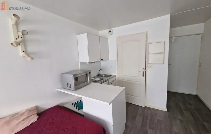 Studio 18m² Brest 29200 - Meublé, 4e étage - Photo 5