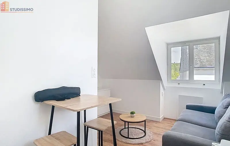 Studio meublé 12m² Quimper - Meublé, 2e étage - Photo 17