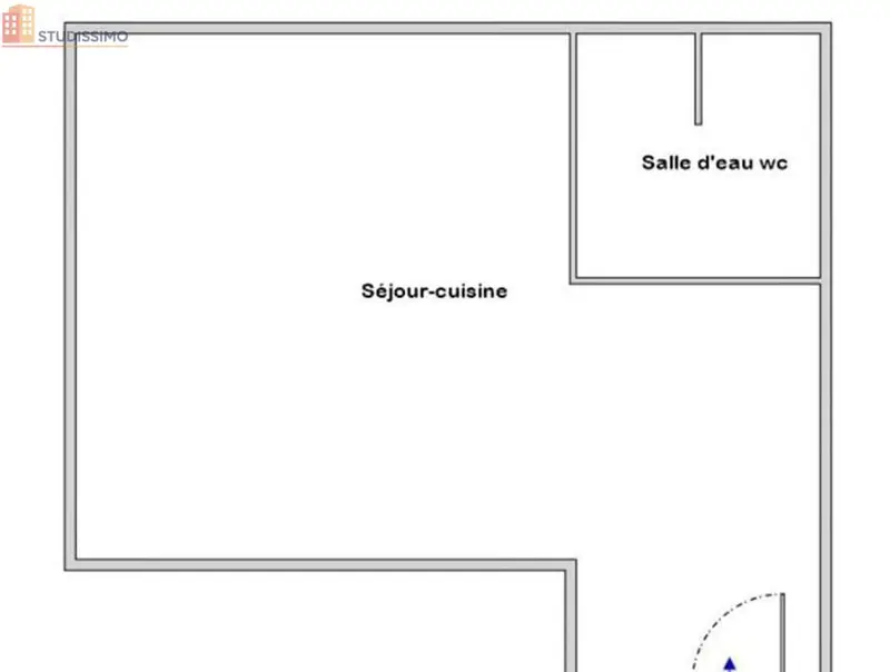 Studio 17m² Brest 29200 - Meublé, DPE C - Photo 4