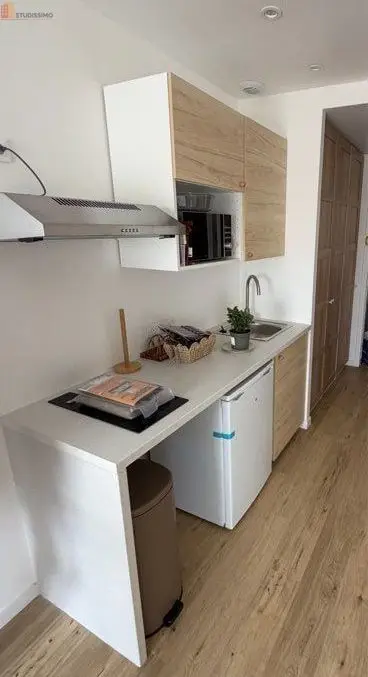 Studio meublé 24m² Brest 29200 - Refait à neuf, équipé - Photo 1