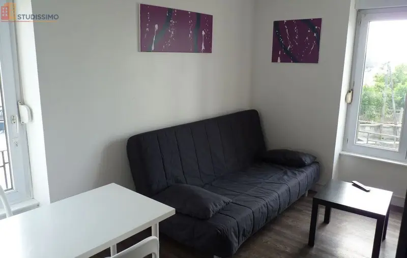 Studio meublé 18m² Brest centre - Proche facs, lumineux - Photo 6