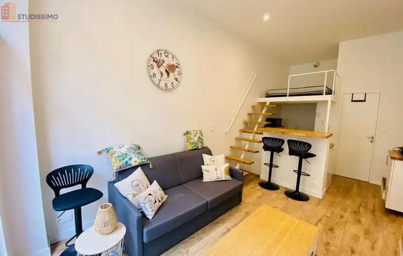Studio meublé 20m² Quimper - Mezzanine, terrasse sud - Photo 13