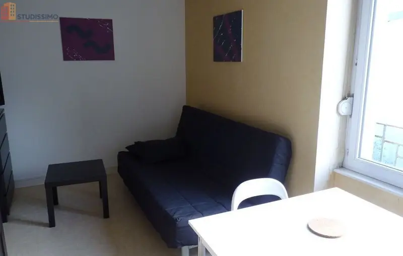 Studio meublé 18m² Brest centre - Proche facs, lumineux - Photo 9