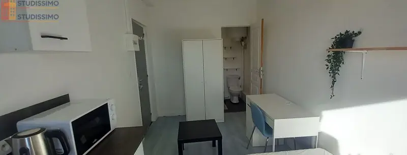 Studio meublé 15m² Brest centre - Vue mer, lumineux - Photo 3