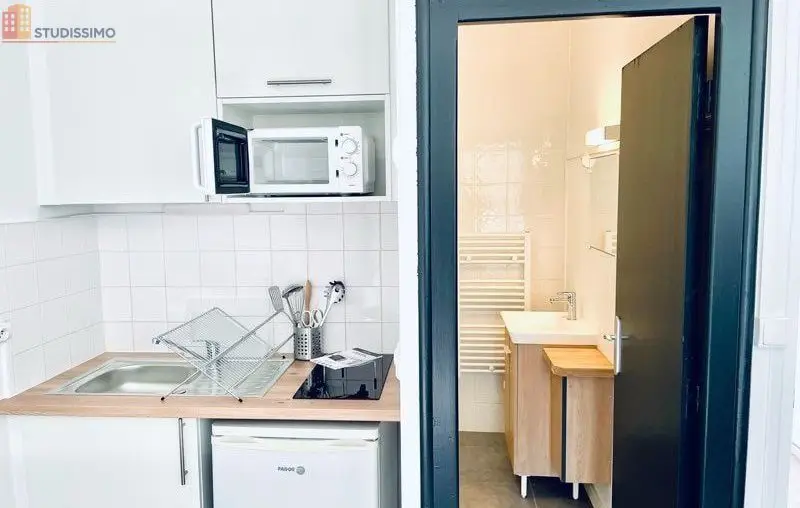 Studio meublé 17m² Morlaix - Meublé, 1er étage - Photo 10