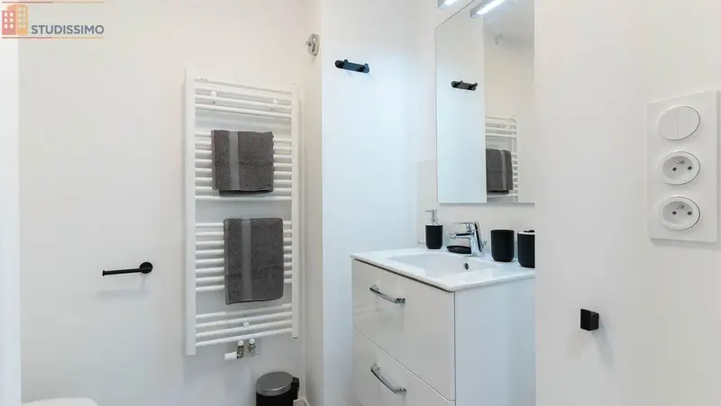 Studio meublé 18m² Brest 29200 - Résidence étudiante - Photo 25