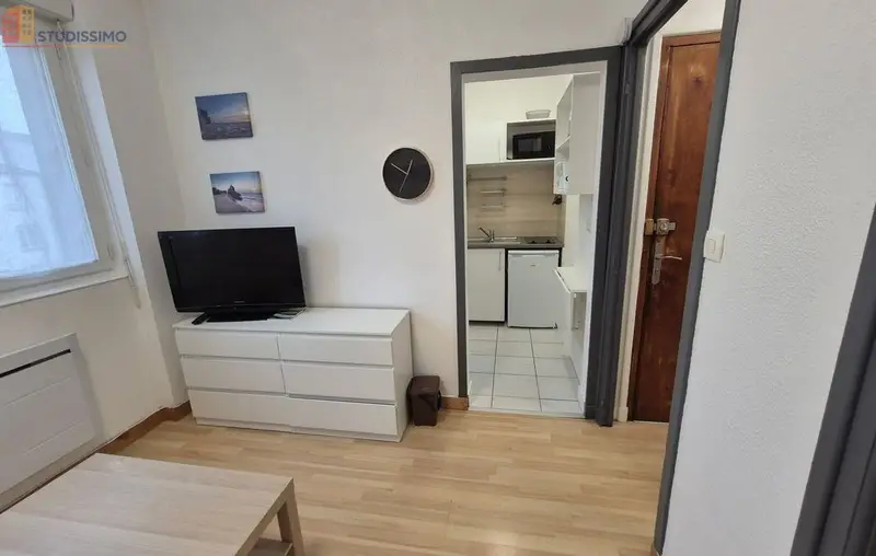 Studio meublé 20m² Brest Recouvrance - Meublé, calme - Photo 2